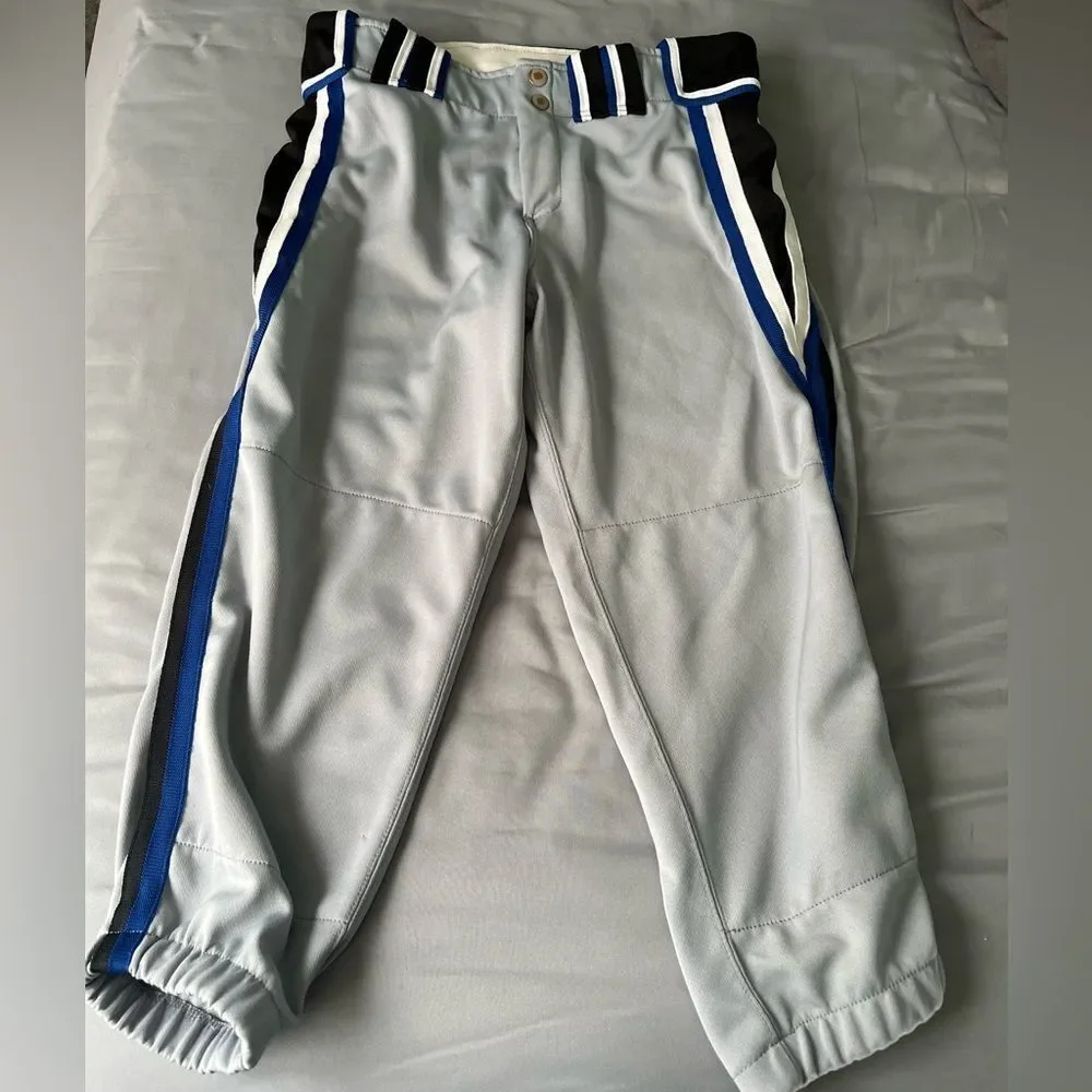 Boombah Womens 30‎ Grey Polyester Softball Pants